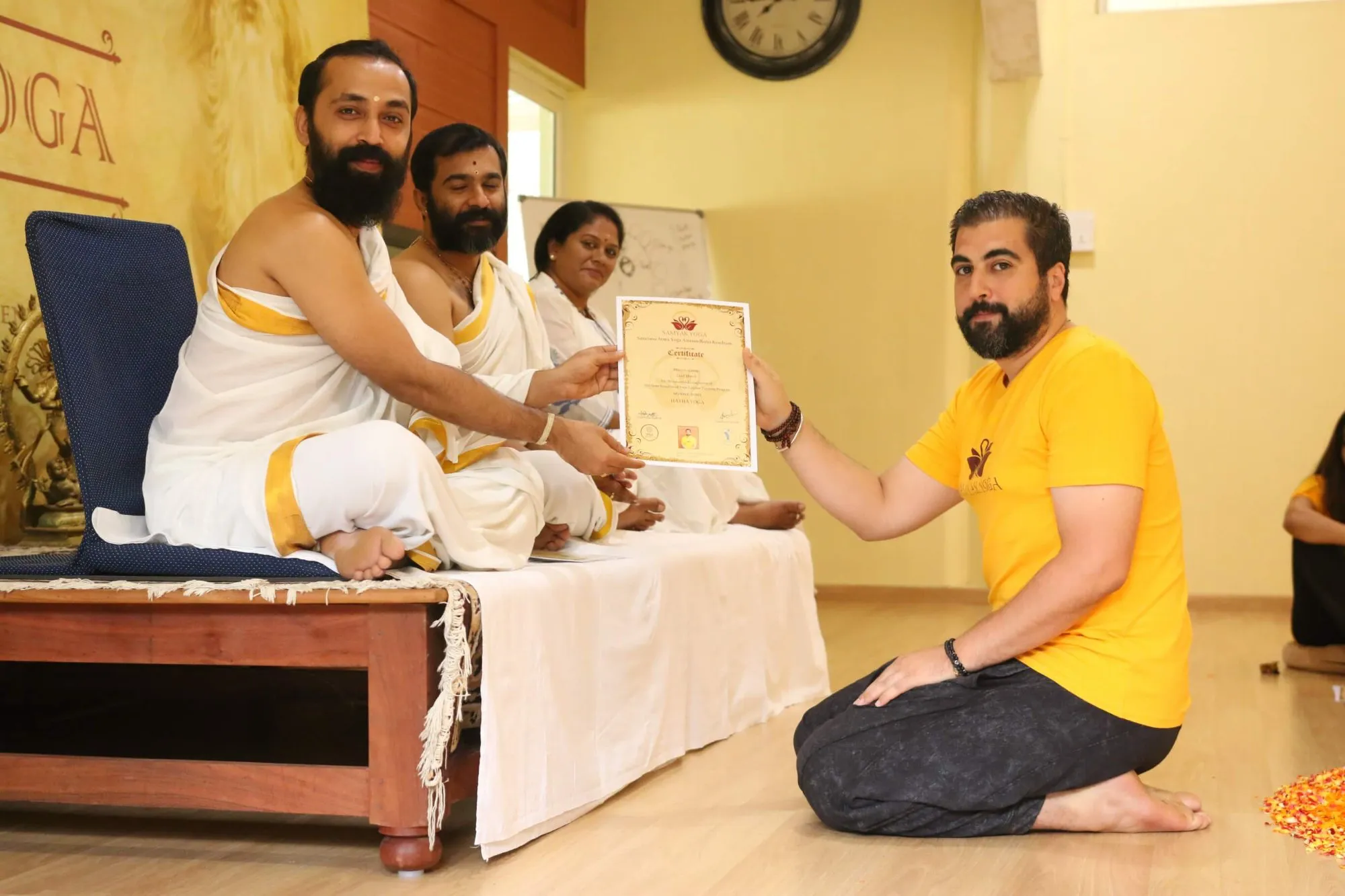 Formation en yoga en Inde