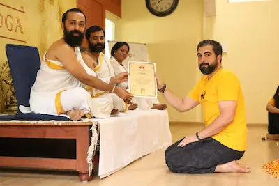 Yoga training in India